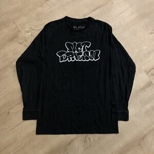 NCT Dream The Dream Show 2 Tour Long Sleeve T-Shirt Men's Large L Black Band